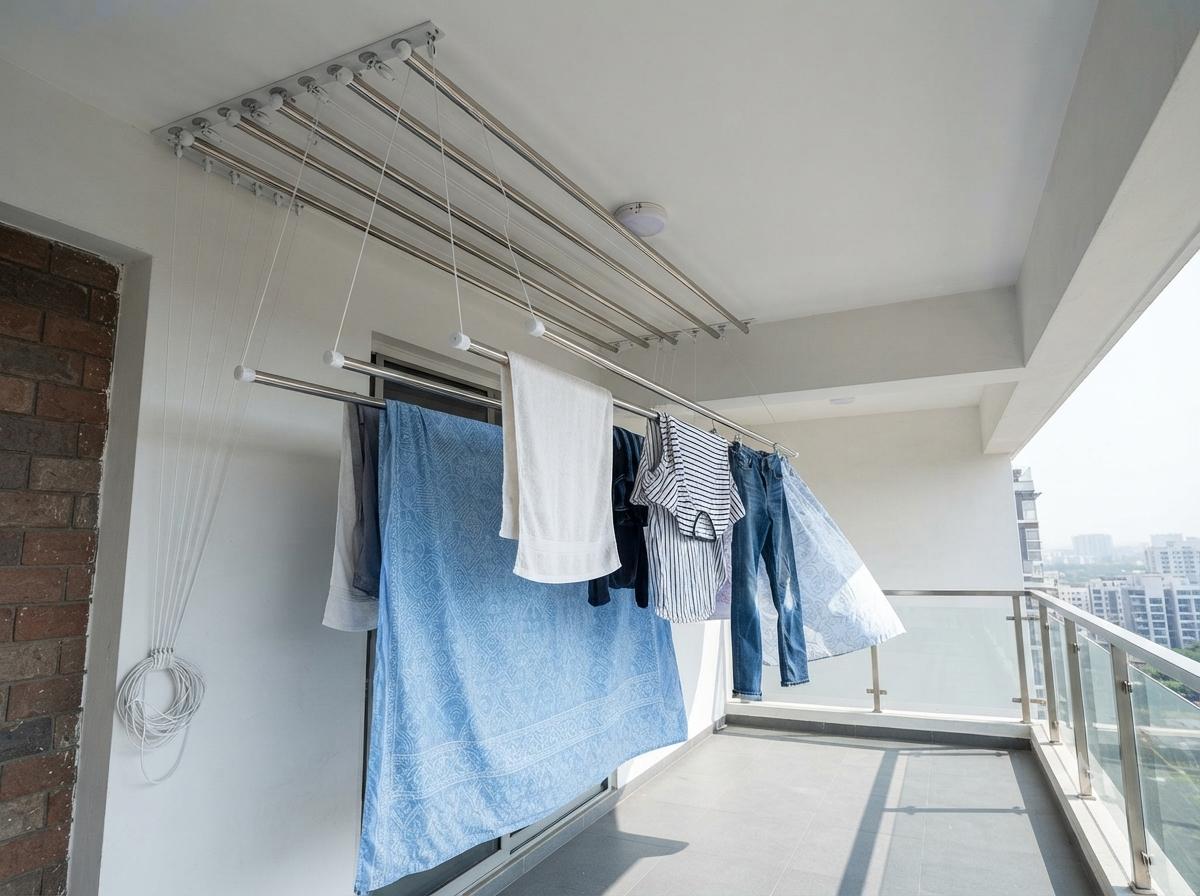 Cloth Hangers installation — Lakshmi Safety Nets